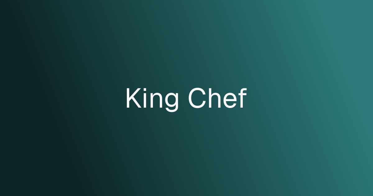 King Chef cover